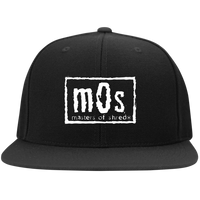 "MOS 4 LIFE" Embroidered Flat Bill High-Profile Snapback Hats!
