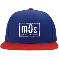 "MOS 4 LIFE" Embroidered Flat Bill High-Profile Snapback Hats!