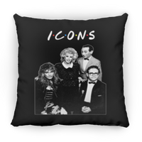 "Icons"  14x14 Sqaure Pillows (ONLY 12 AVAILABLE)