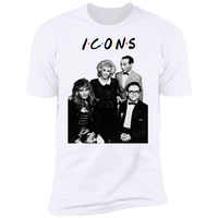 "Icons" Premium Tees and Ringer Tees!