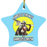 "The Shredalorian" Star Ornaments!