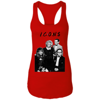 "Icons" Ladies Racerback Tanks!