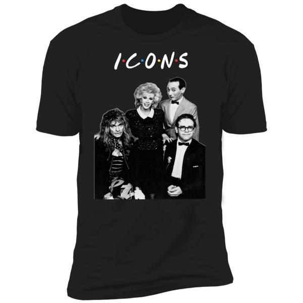 "Icons" Premium Tees and Ringer Tees!