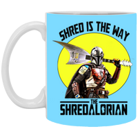 "Shredalorian Mug"  11 oz. White Mug