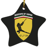 "Speed Maestro" Star Ornaments!