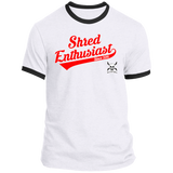 "Shred Enthusiast" Premium Tees & Ringer Tees!