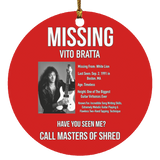 "Finding Vito" Holiday Ornaments!