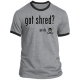 "Got Shred?" Premium Tees & Ringer Tees!