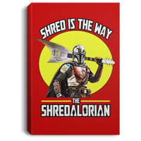 "Shredalorian"  Portrait Canvas .75in Frame
