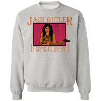 "Cuttin' Heads"  Crewneck Pullover Sweatshirts