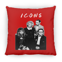 "Icons"  14x14 Sqaure Pillows (ONLY 12 AVAILABLE)