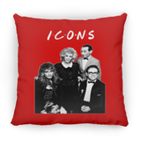 "Icons"  14x14 Sqaure Pillows (ONLY 12 AVAILABLE)