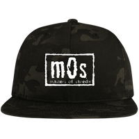"MOS 4 LIFE" Embroidered Flat Bill High-Profile Snapback Hats!