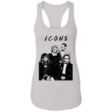 "Icons" Ladies Racerback Tanks!