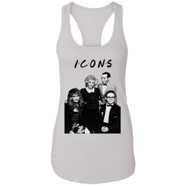 "Icons" Ladies Racerback Tanks!