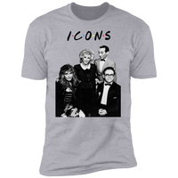 "Icons" Premium Tees and Ringer Tees!