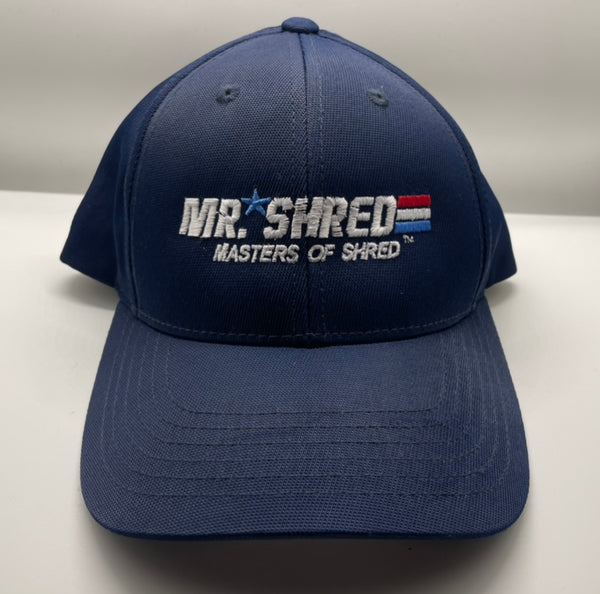 "Mr. Shred" Embroidered  Dry Zone Nylon Hats!
