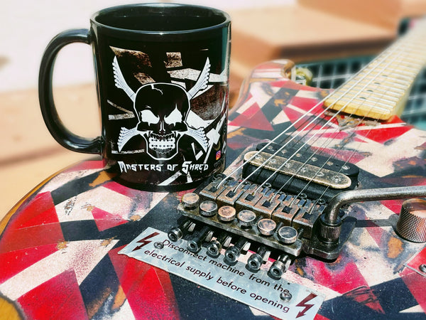 "Frankie EVH Tribute" 11OZ 11 oz. Black Mug ~ ALL OVER PRINT