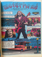 Vintage 1990 "Metallica ~ Megadeth & Motorhead" MEGA EDITION ROCK N ROLL COMIC!